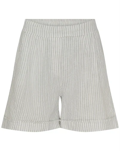 Marta du Chateau - MDCSophia Shorts - Panna Grey Stripe
